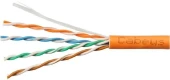 Кабель информационный Cabeus UTP-4P-CAT.5E-SOLID-LSZH-100 кат.5E U/UTP 4 пары LSZH внутренний 100м оранжевый Кабель информационный Cabeus UTP-4P-CAT.5E-SOLID-LSZH-100 кат.5E U/UTP 4 пары LSZH внутренний 100м оранжевый