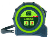 Рулетка строительная Сибртех 32580 дл.полотна 3м изм.шкала в см зацеп простой зеленый Рулетка строительная Сибртех 32580 дл.полотна 3м изм.шкала в см зацеп простой зеленый
