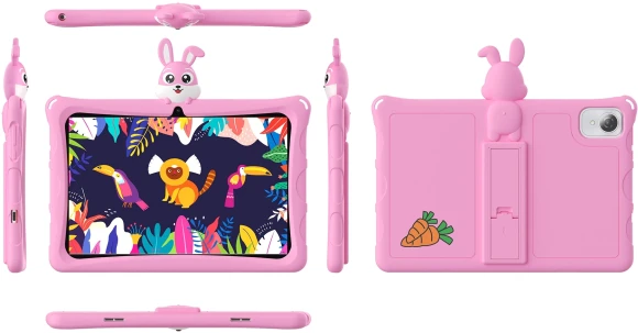 Планшет Digma Kids A10 SC9863A (1.6) 8C RAM2Gb ROM32Gb 10.1" IPS 1280x800 4G Android 11.0 Go розовый 2Mpix 0.3Mpix BT WiFi microSD 128Gb GPRS EDGE 5000mAh 6hr 600hrs Планшет Digma Kids A10 SC9863A (1.6) 8C RAM2Gb ROM32Gb 10.1" IPS 1280x800 4G Android 11.0 Go розовый 2Mpix 0.3Mpix BT WiFi microSD 128Gb GPRS EDGE 5000mAh 6hr 600hrs