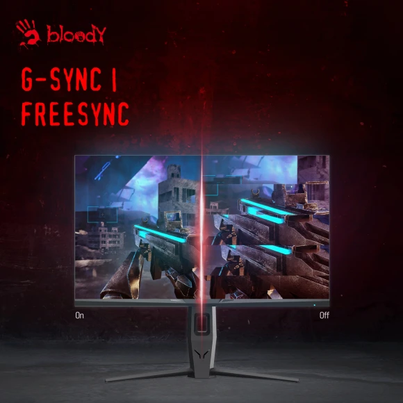 Монитор Bloody 27" MN271Q серый IPS LED 1ms 16:9 HDMI M/M матовая HAS Piv 320cd 178гр/178гр 2560x1440 180Hz G-Sync DP 2K USB 5.1кг Монитор Bloody 27" MN271Q серый IPS LED 1ms 16:9 HDMI M/M матовая HAS Piv 320cd 178гр/178гр 2560x1440 180Hz G-Sync DP 2K USB 5.1кг