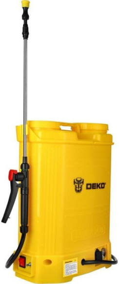 Опрыскиватель Deko DKSP10 аккум. ранц. 16л желтый (065-0954) Опрыскиватель Deko DKSP10 аккум. ранц. 16л желтый (065-0954)