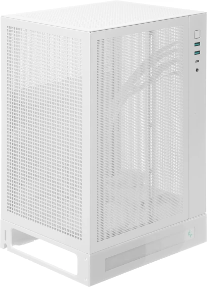 Корпус Deepcool CH170 Digital белый без БП miniITX 6x120mm 2xUSB3.0 audio bott PSU
