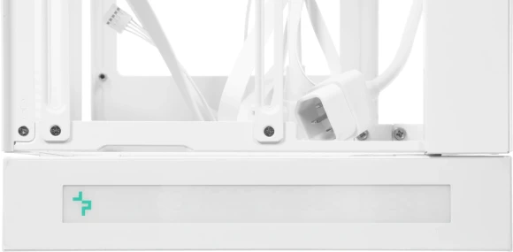 Корпус Deepcool CH170 Digital белый без БП miniITX 6x120mm 2xUSB3.0 audio bott PSU