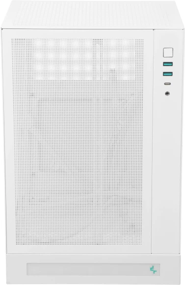 Корпус Deepcool CH170 Digital белый без БП miniITX 6x120mm 2xUSB3.0 audio bott PSU