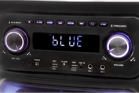 Минисистема Supra SMB-2050 черный 180Вт FM USB BT SD