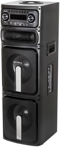 Минисистема Supra SMB-2050 черный 180Вт FM USB BT SD