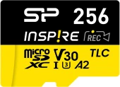 Флеш карта microSDXC 256GB Silicon Power SP256GBSTXLA2V1N Inspire V30 A2 w/o adapter