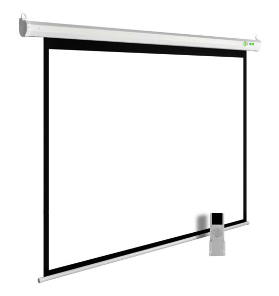Экран Cactus 111" 200x200см MotoExpert CS-PSME-200x200-WT 1:1 настенно-потолочный рулонный белый (моторизованный привод)