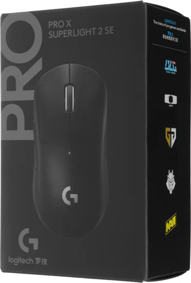 Мышь Logitech G PRO X SUPERLIGHT 2 SE черный оптическая 44000dpi беспров. USB-C 4but (910-007477) Мышь Logitech G PRO X SUPERLIGHT 2 SE черный оптическая 44000dpi беспров. USB-C 4but (910-007477)