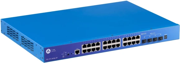 Коммутатор Т-Ком ТГК-151-24/4Д-2П (L2+) 4SFP+ 24PoE+ 370W настраиваемый