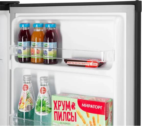 Холодильник Maunfeld MFF83B 1-нокамерн. черный мат. Холодильник Maunfeld MFF83B 1-нокамерн. черный мат.