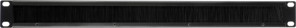 Кабельный органайзер горизонтальный Lanmaster LAN-ORG/BP-1U двухсторонний щетки 1U шир.:19" Кабельный органайзер горизонтальный Lanmaster LAN-ORG/BP-1U двухсторонний щетки 1U шир.:19"