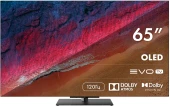 Телевизор QLED Haier 65" DH1VNBD01RU S2 Pro Frameless черный 4K Ultra HD 60Hz MEMC DVB-T DVB-T2 DVB-C DVB-C2 DVB-S2 USB WiFi Smart TV