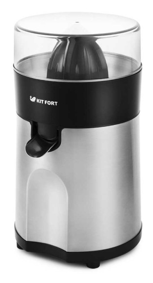 Соковыжималка цитрусовая Kitfort КТ-1113 85Вт черный/нержавеющая сталь Соковыжималка цитрусовая Kitfort КТ-1113 85Вт черный/нержавеющая сталь