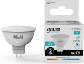 Лампа светодиодная Gauss Elementary 11519 9Вт цок.:GU5.3 софит 12B св.свеч.теп.св./дневн. (упак.:1шт)