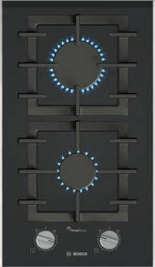 Газовая варочная поверхность Bosch PRP6A6H40R черный