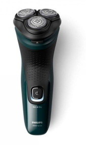 Бритва роторная Philips X3002/00 реж.эл.:3 питан.:аккум. зеленый/черный