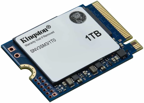 Накопитель SSD Kingston PCIe 4.0 x4 1000GB SNV3SM3/1T0 NV3 M.2 2230 Накопитель SSD Kingston PCIe 4.0 x4 1000GB SNV3SM3/1T0 NV3 M.2 2230