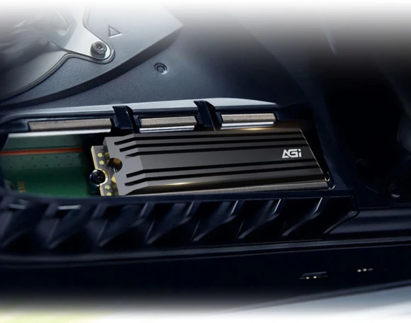 Накопитель SSD AGi PCIe 4.0 x4 2TB AGI2T0G44AI828-CB AI828 M.2 2280 Накопитель SSD AGi PCIe 4.0 x4 2TB AGI2T0G44AI828-CB AI828 M.2 2280