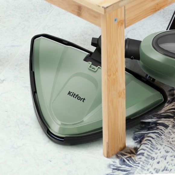 Швабра паровая Kitfort КТ-3930 1300Вт зеленый/черный Швабра паровая Kitfort КТ-3930 1300Вт зеленый/черный