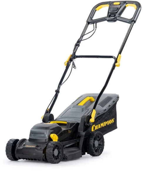 Газонокосилка роторная Champion EM3414 1400Вт