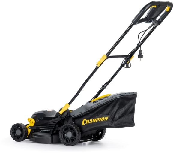Газонокосилка роторная Champion EM3414 1400Вт