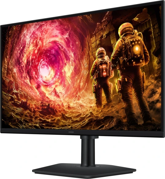 Монитор Samsung 27" Odyssey G5 LS27FG502EIXCI черный IPS LED 16:9 HDMI матовая HAS Piv 1000:1 300cd 178гр/178гр 2560x1440 180Hz G-Sync FreeSync DP QHD 4.1кг
