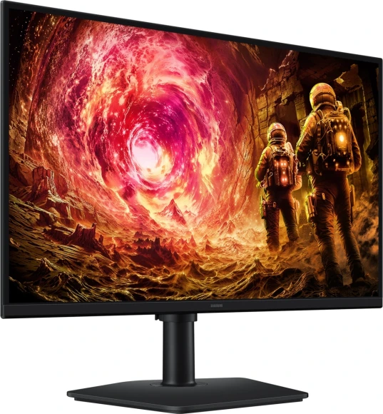 Монитор Samsung 27" Odyssey G5 LS27FG502EIXCI черный IPS LED 16:9 HDMI матовая HAS Piv 1000:1 300cd 178гр/178гр 2560x1440 180Hz G-Sync FreeSync DP QHD 4.1кг