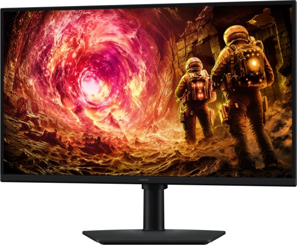 Монитор Samsung 27" Odyssey G5 LS27FG502EIXCI черный IPS LED 16:9 HDMI матовая HAS Piv 1000:1 300cd 178гр/178гр 2560x1440 180Hz G-Sync FreeSync DP QHD 4.1кг