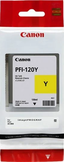 Картридж струйный Canon PFI-120Y 2888C001 желтый (130мл) для Canon imagePROGRAF TM-200/205 Картридж струйный Canon PFI-120Y 2888C001 желтый (130мл) для Canon imagePROGRAF TM-200/205