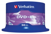 Диск DVD+R Verbatim 4.7Gb 16x Cake Box (50шт) (43550) Диск DVD+R Verbatim 4.7Gb 16x Cake Box (50шт) (43550)