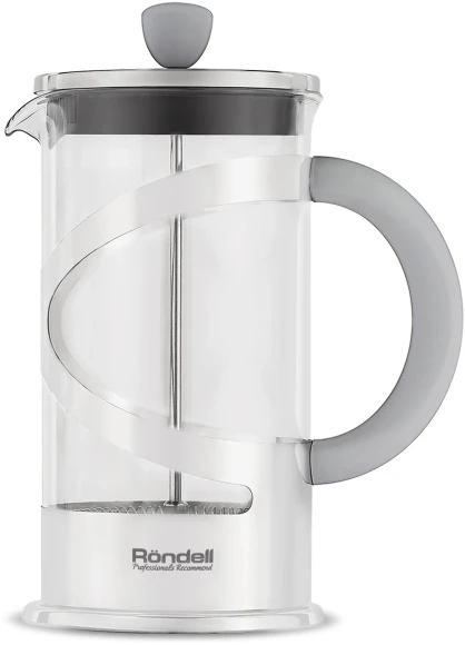 Френч-пресс Rondell Crystal Grey RDS-840 1л серый Френч-пресс Rondell Crystal Grey RDS-840 1л серый