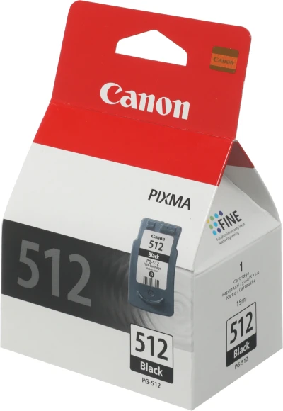 Картридж струйный Canon PG-512 2969B007/001 черный печ.гол.в компл. для Canon MP240/MP260/MP480
