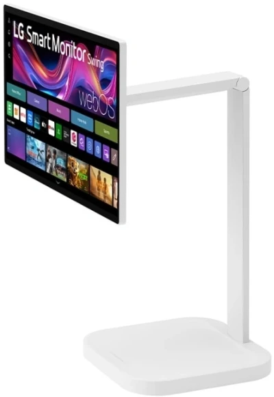 Монитор LG 31.5" UltraFine 32U889SA-W белый IPS LED 16:9 HDMI M/M глянцевая HAS Piv 1000:1 350cd 178гр/178гр 3840x2160 60Hz 4K USB Touch 21.2кг