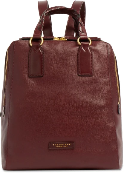 Сумка женская The Bridge Ines 045535EN/YF бордовая натур.кожа Сумка женская The Bridge Ines 045535EN/YF бордовая натур.кожа