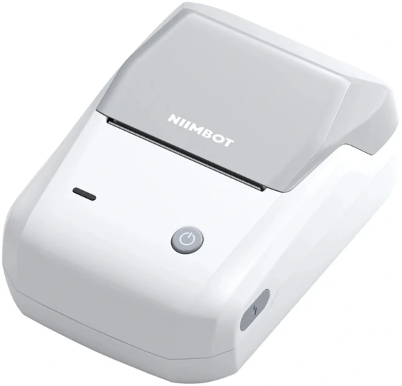 Термопринтер Niimbot B1 (1746795) 203dpi 50мм/с/USB/BT для печ.этик. серый Термопринтер Niimbot B1 (1746795) 203dpi 50мм/с/USB/BT для печ.этик. серый